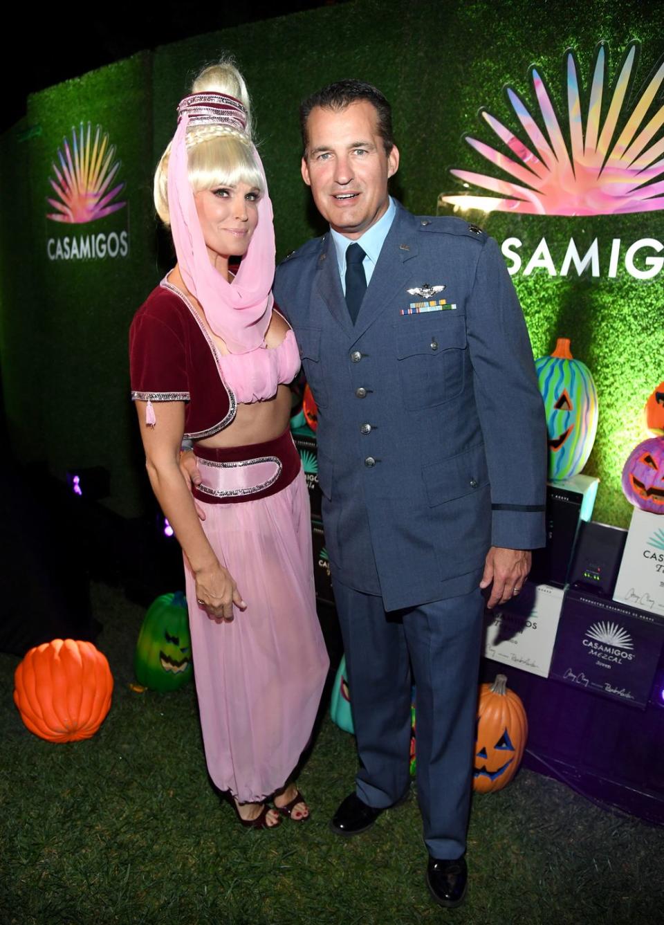 Molly Sims and Scott Stuber - Jeannie and Capt. Tony Nelson from "I Dream of Jeannie"