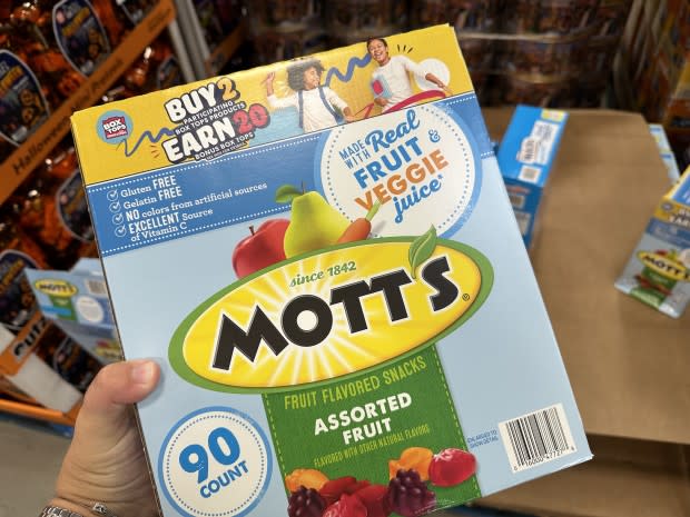 Mott's Fruit Snacks<p>Krista Marshall</p>