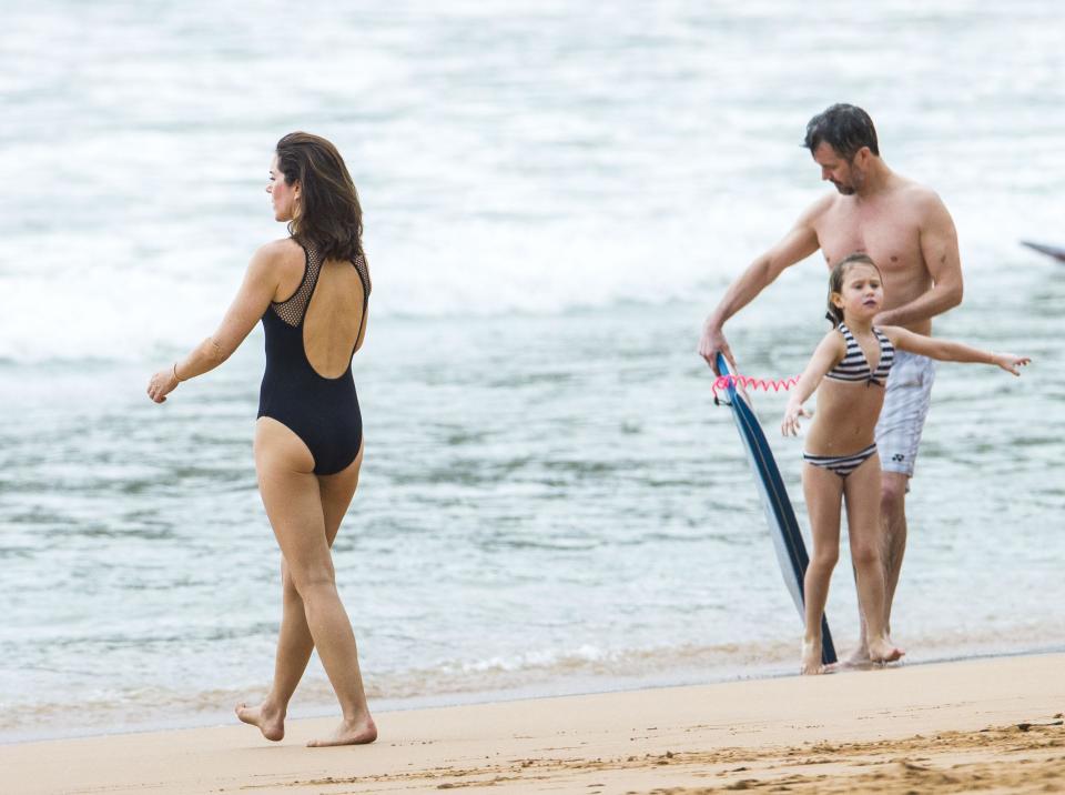 Princess Mary's Aussie family beach day