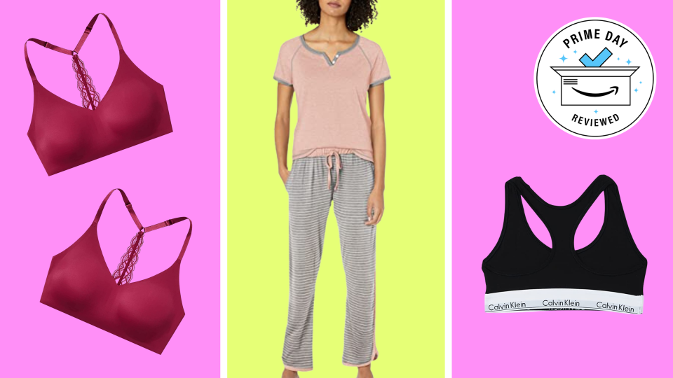 Amazon Prime Day fashion deals and discounts: bras and pajamas