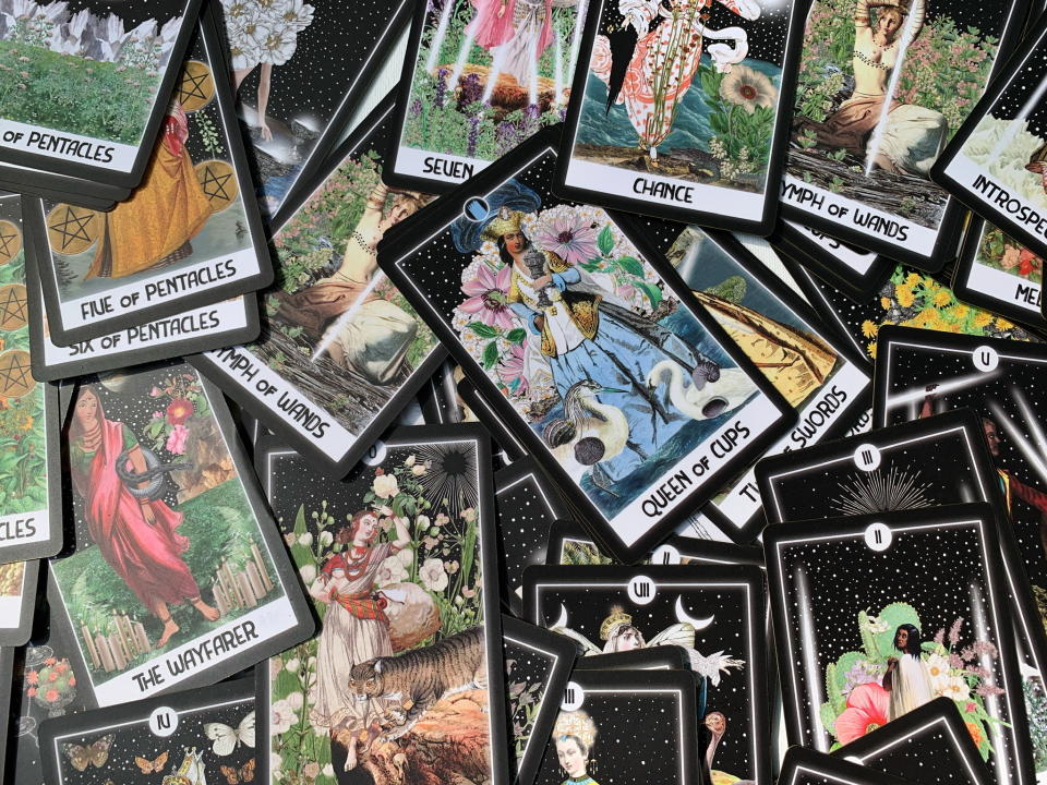 Linzi Silverman tarot cards intuitive goddess deck