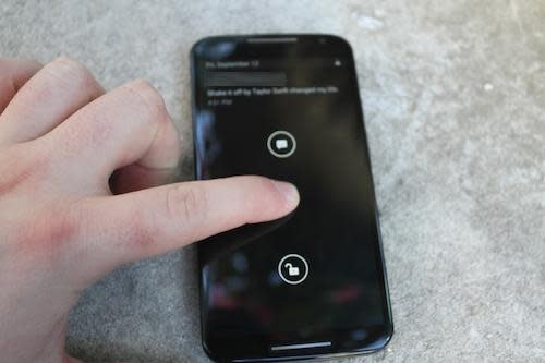 Second-generation Moto X smartphone
