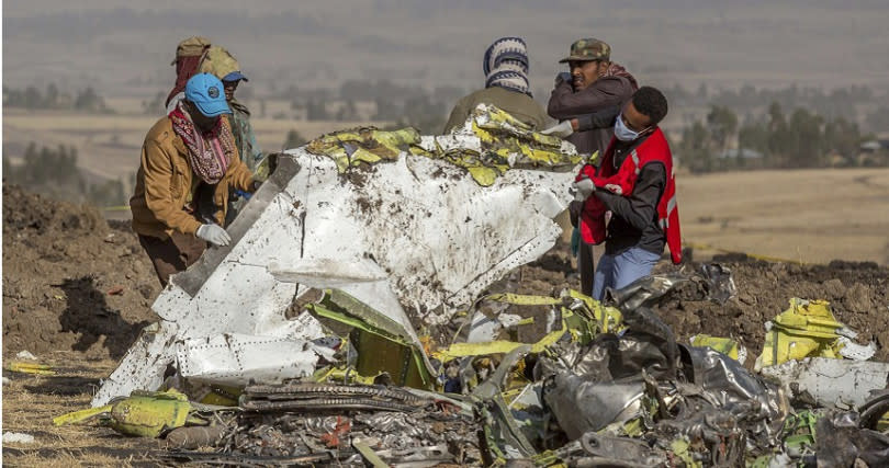 2019年3月，波音737Max在衣索比亞發生空難。（圖／達志圖庫／美聯社）