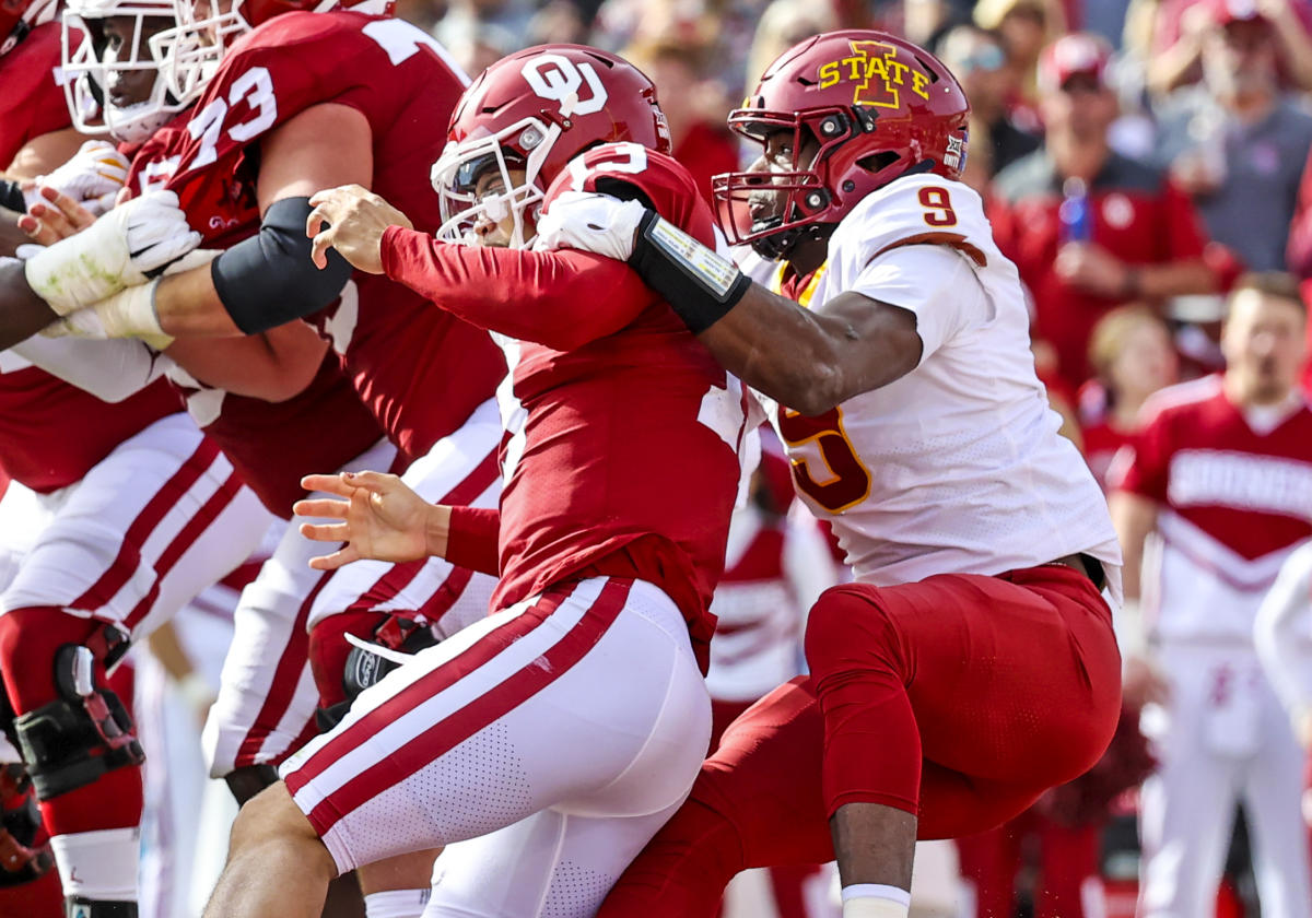 WFAN Sports Radio on X: The Jets beef up their defense with the 15th pick,  taking Iowa State's Will McDonald! What do we think of the pick, Jets fans?   / X