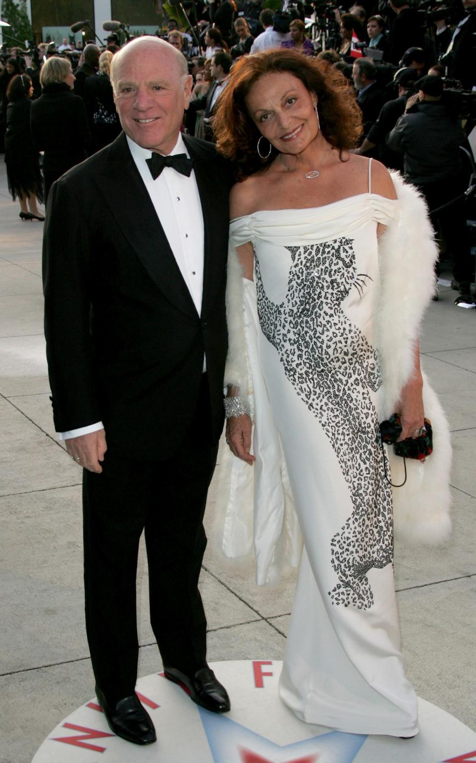 Diane von Furstenberg and Barry Diller