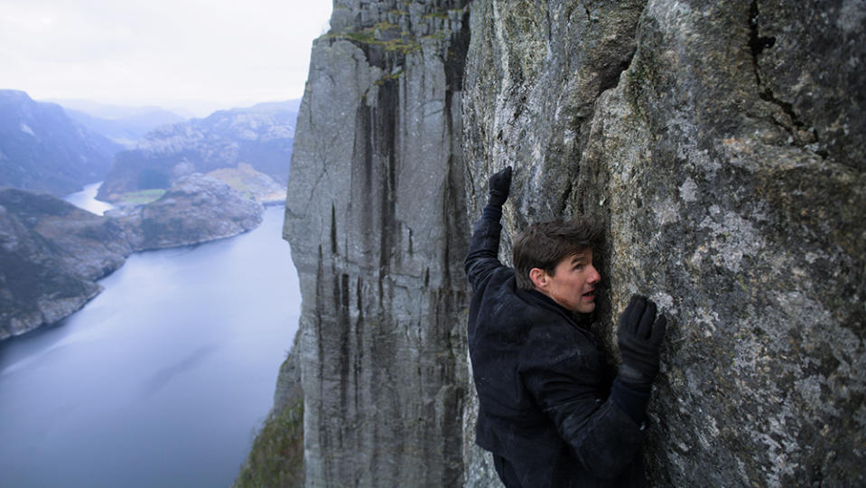 Tom Cruise in Misson: Impossible – Fallout (Credit: Paramount)