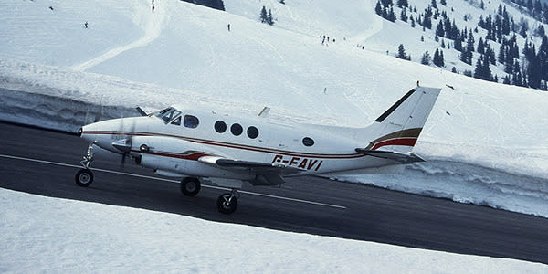 Scariest airport runways – would you want to land here? - Courchevel, France