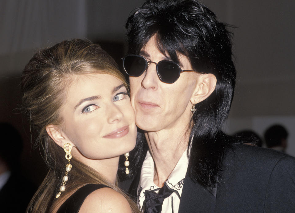 The two at an AIDS benefit in 1990 -- a bit more than a year after they were married.