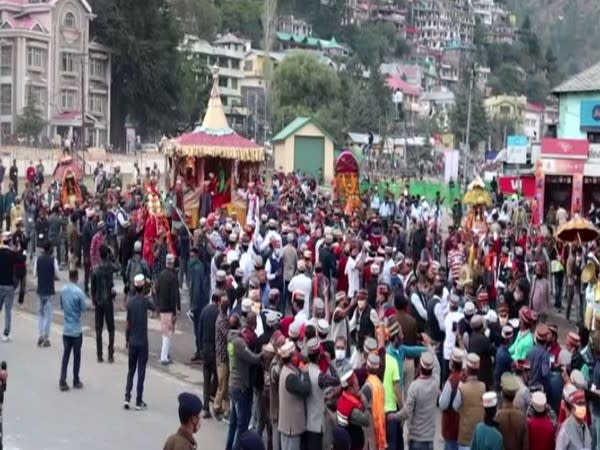 Week-long Kullu Dussehra celebrations started in Himachal Pradesh on Sunday. Photo/ANI