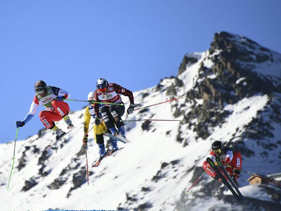 Skicrosser verpassen Podestplätze