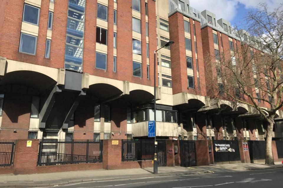 Hyde Park Barracks in Kensington.