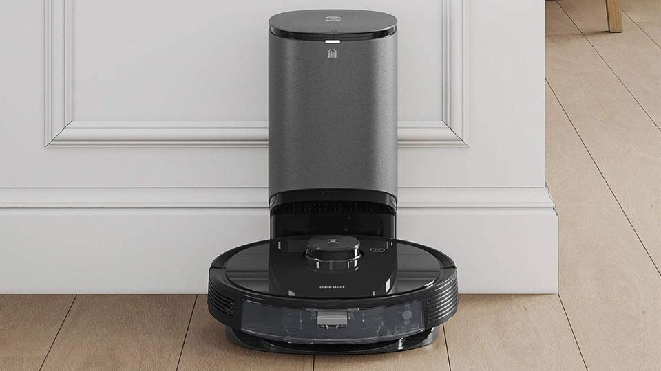 The Ecovacs Deebot N8 Pro+ is one of many smart robot vacuums that can maneuver around home furniture.