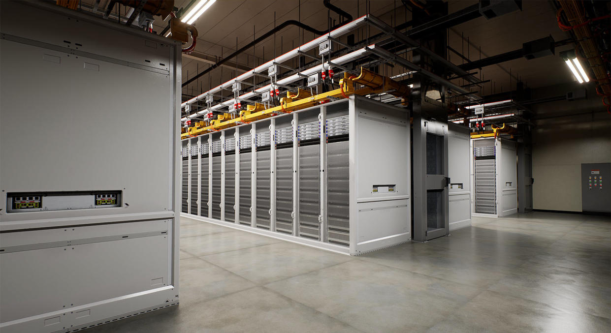 Virtual data centers like this one operated by Microsoft enable cloud computing and the digital economy. (Image: Microsoft)