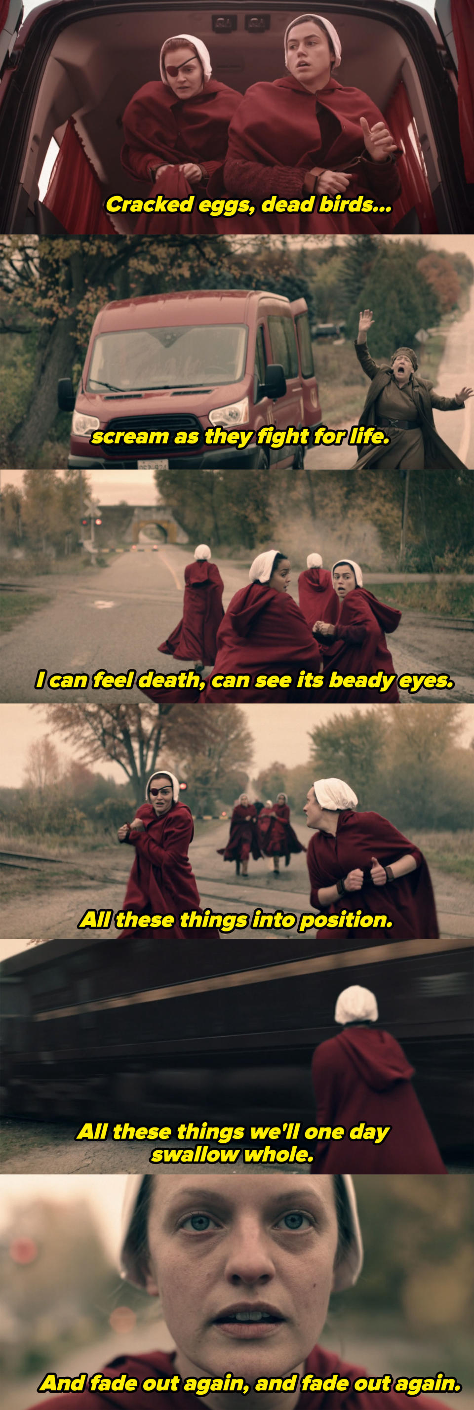 Screenshot from "The Handmaid's Tale"