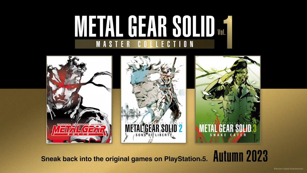  Metal Gear Solid Master Collection 