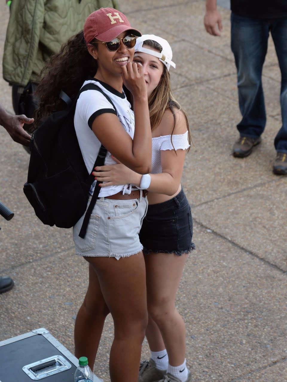 The 19-year-old attended the same festival last year. Source: Getty