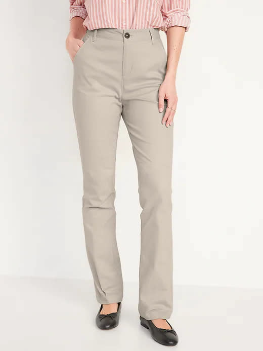 High-Waisted Wow Boot-Cut Pants. Image via Old Navy.
