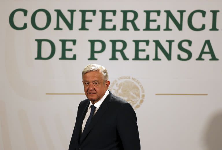 El presidente mexicano, Andrés Manuel López Obrador