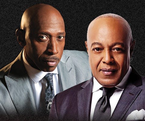 Grammy nominee Jeffrey Osborne, left, and Grammy Award-winner Peabo Bryson will perform at Bell Auditorium in Augusta, Georgia, on Aug. 13, 2022.