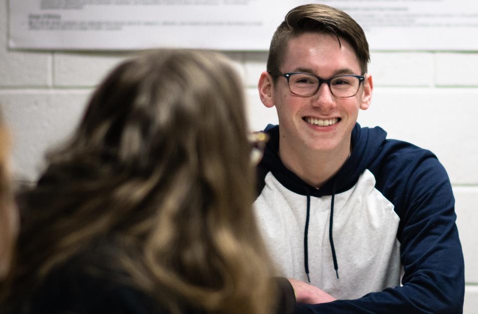 Cooper Evans dreaded taking the ACT and screamed when he saw his score. But in a good way.