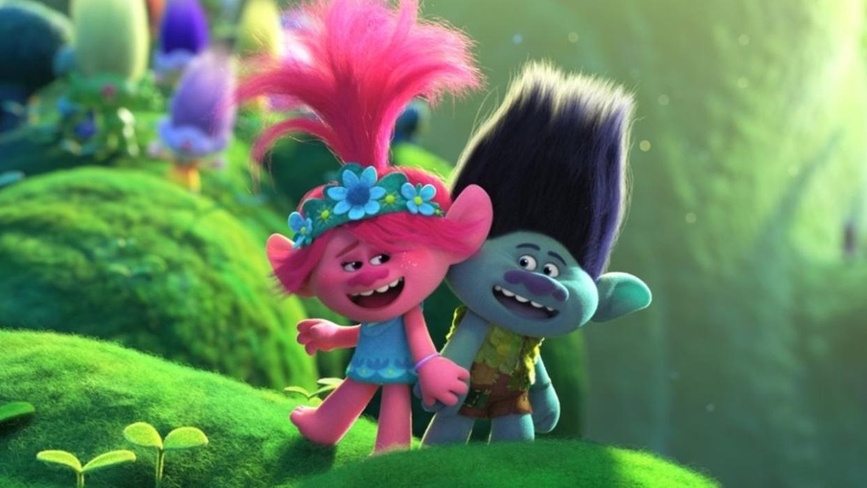  Poppy and Branch in Trolls World Tour 