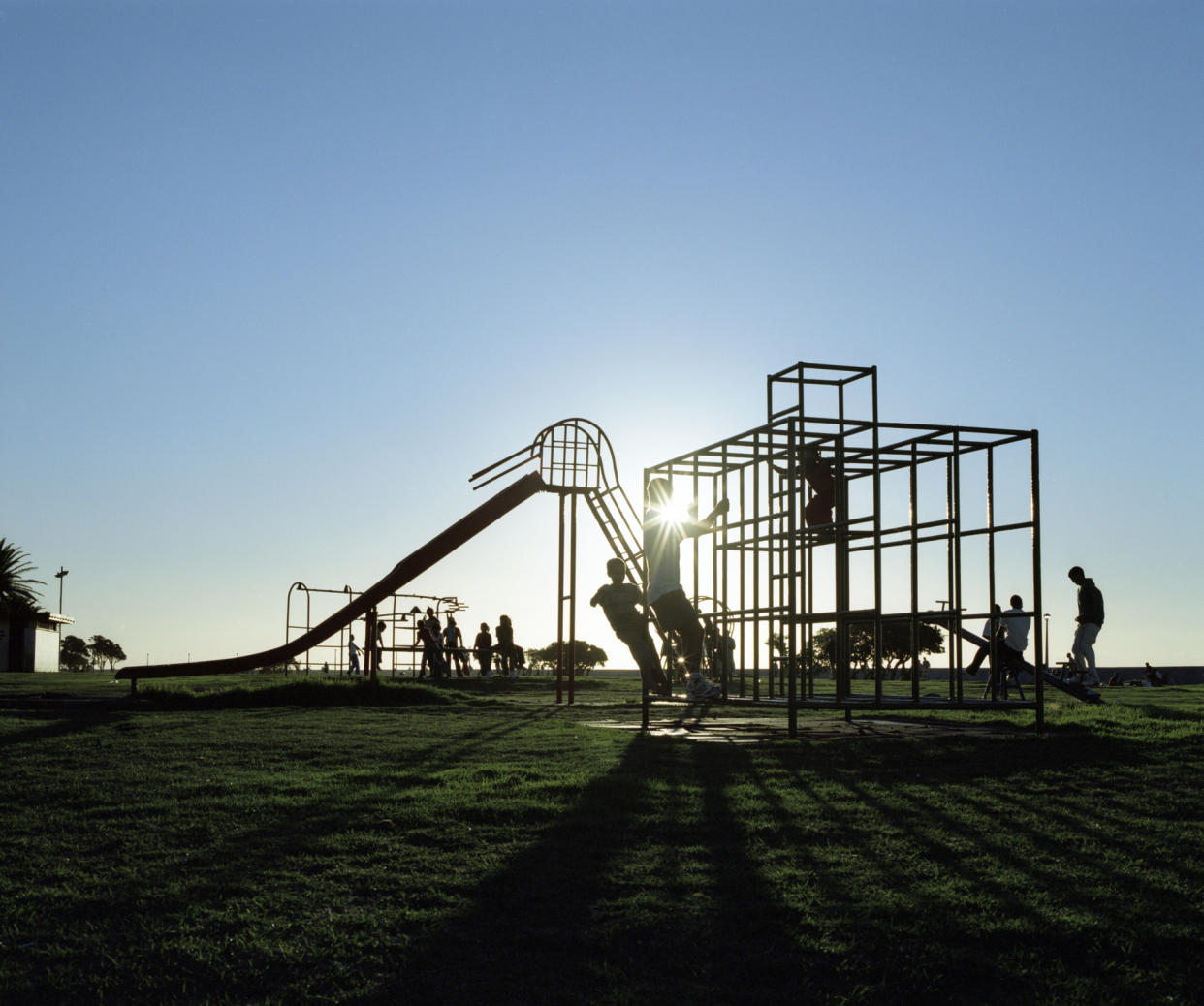 Adventure playgrounds in the UK are under threat (Picture: Getty)