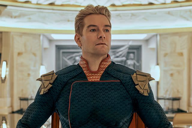 <p>Courtesy of Prime Video</p> Antony Starr as Homelander