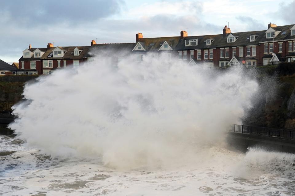 Yellow warnings for wind and rain are already in place across parts of the UK between Wednesday and Friday (Owen Humphreys/PA) (PA Wire)