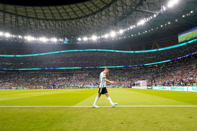 Argentina vs México, estadio Lusail de Doha, Qatar
Ángel Di María 