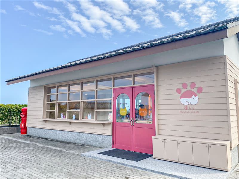 宜蘭新景點！綠舞飯店全新「擼らら Sweets」貓咪甜點店開幕。（圖／綠舞飯店提供）