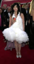 2001: Many style mavens consider Bjork’s swan-adorned disaster -- courtesy of Macedonian designer Marjan Pejoski -- to be the biggest fashion faux pas in Oscars history. Do you agree?