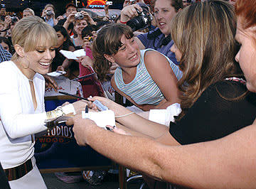 Hilary Duff at the Universal City premiere of Universal Pictures' The Perfect Man