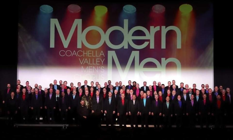 Modern Men will perform its holiday concert "Comfort and Joy" at the Palm Springs Cultural Center in Palm Springs, Calif., on Dec. 2 and 3, 2023.