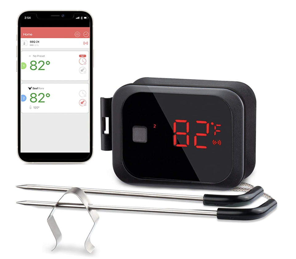 bluetooth meat thermometer, Inkbird IBT-2x Digital BBQ Bluetooth Meat Thermometer