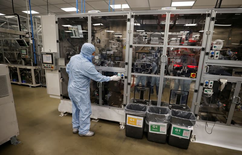 Envision battery manufacturing plant at Nissan's Sunderland factory