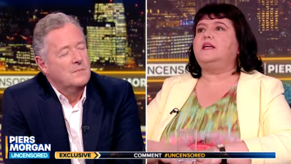 Piers Morgan has challenged Fiona Harvey over claims she sent thousands of emails to actor Richard Gadd (Piers Morgan)