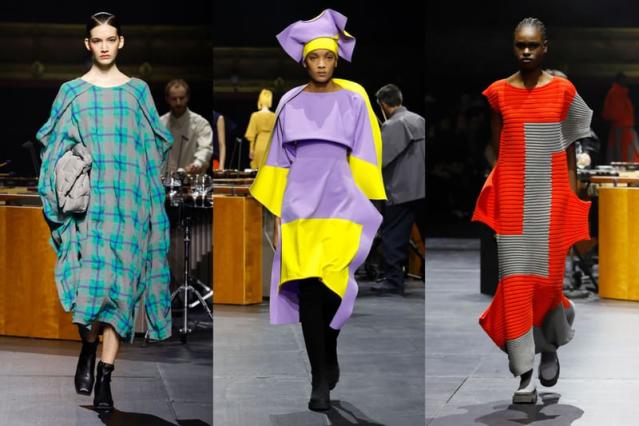 Issey Miyake FW23 Proves It's Chic to Be Square