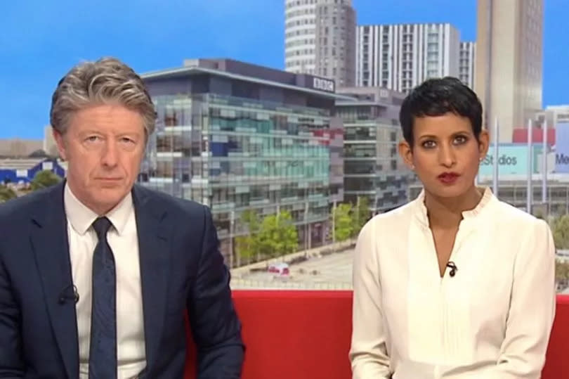 Naga Munchetty and Charlie Staty have welcomed a new face onto BBC Breakfast
