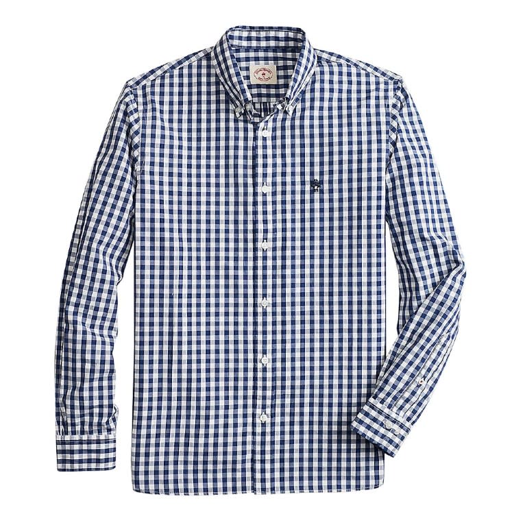 Brooks Brothers Gingham shirt. (Photo: Walmart)