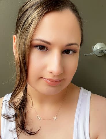 <p>Gypsy Rose Blanchard/Instagram</p> Gypsy Rose Blanchard takes photo with light highlights in her hair before undergoing blonde hair transformation