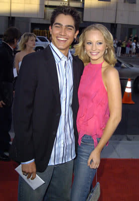 Tyler Hoechlin and Candace Accola at the Beverly Hills premiere of DreamWorks' The Terminal