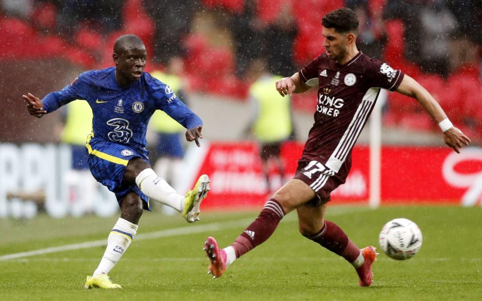 N'Golo Kante was only able to show his brilliance in spells at Wembley  - SHUTTERSTOCK 