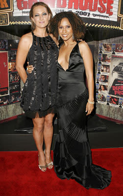 Zoe Bell and Tracie Thoms at the Los Angeles premiere of Dimension Films' Grindhouse