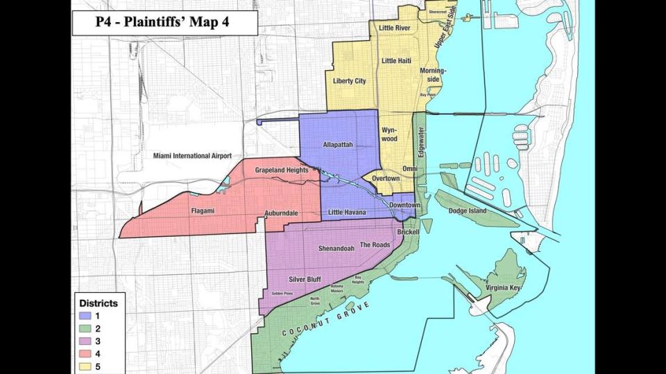 On July 30, 2023, a federal judge ruled that the city of Miami must use this voting map for the November 2023 elections.