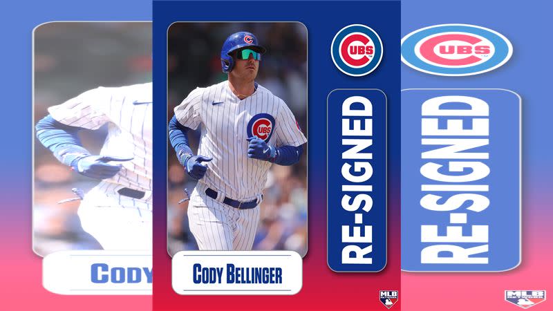 貝林傑（Cody Bellinger）重返小熊隊。（圖／翻攝自MLB Network）