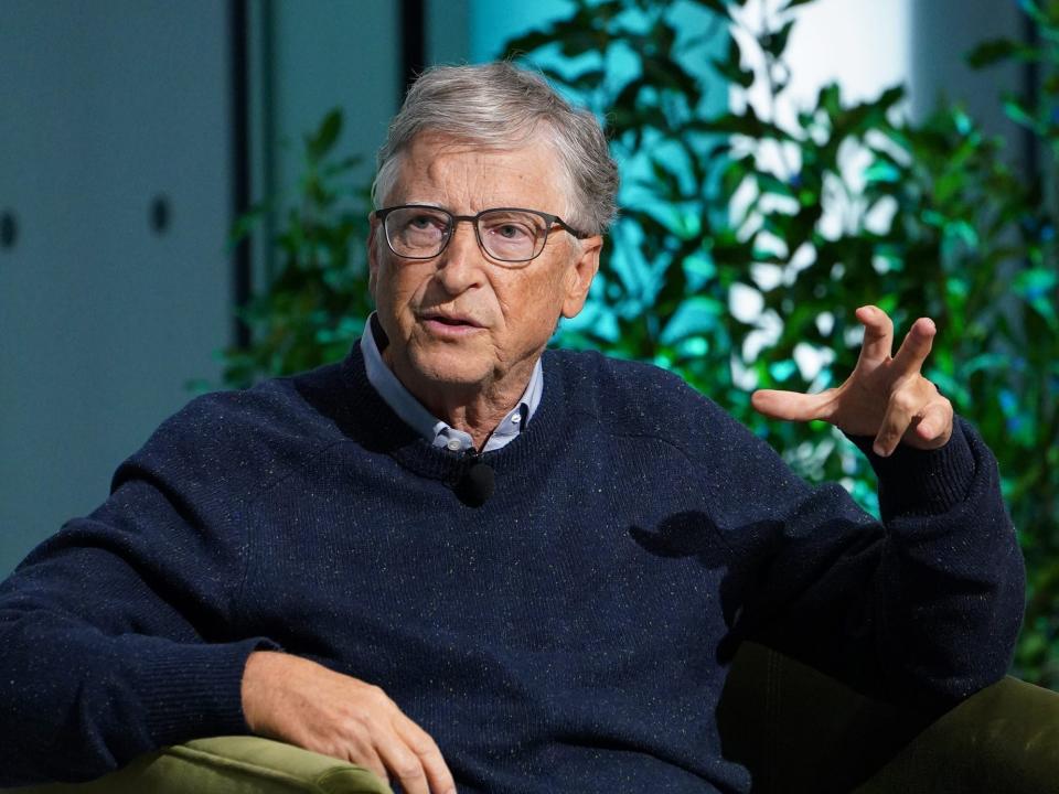 Der US-Unternehmer und Milliardär Bill Gates. - Copyright: Bennett Raglin/Getty Images