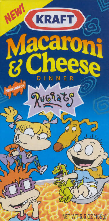 Kraft's Rugrats-themed macaroni and cheese was a hit for kids who grew up watching the cartoon. (Photo: Kraft)