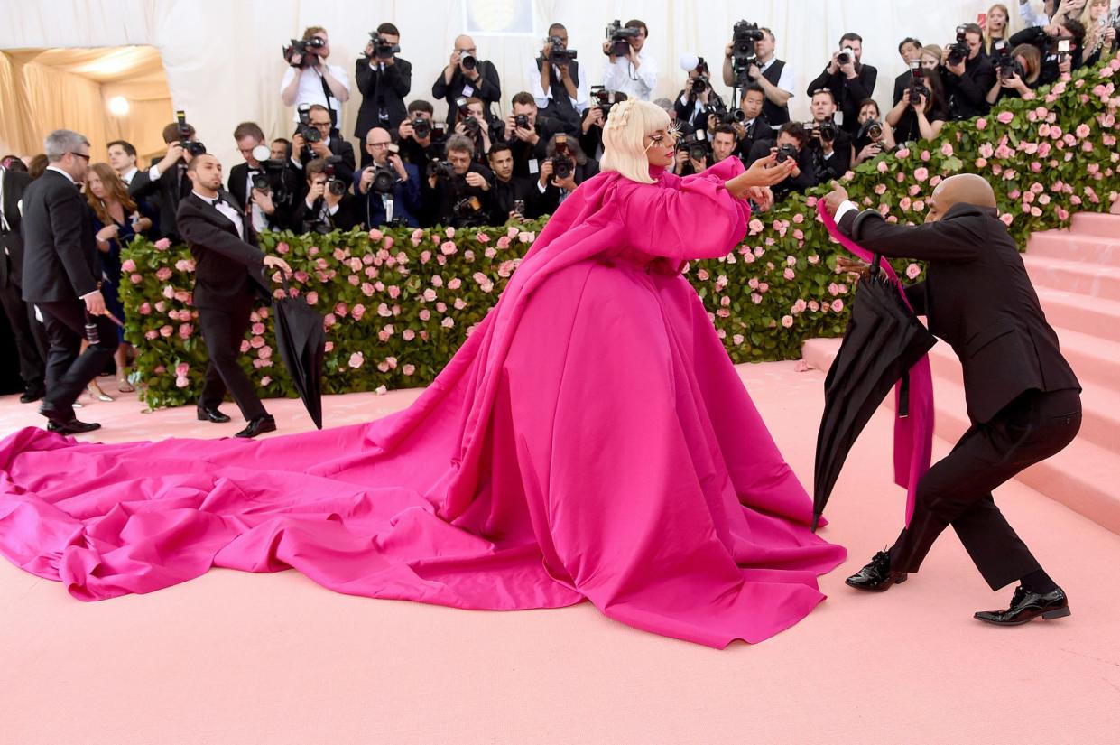 Lady Gaga attends The 2019 Met Gala Celebrating Camp: Notes on Fashion at Metropolitan Museum of Art on May 06, 2019 in New York City.