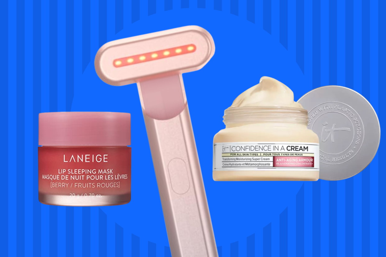 Laneige Lip Sleeping Mask, Solawave, IT Cosmetics Confidence in a Cream