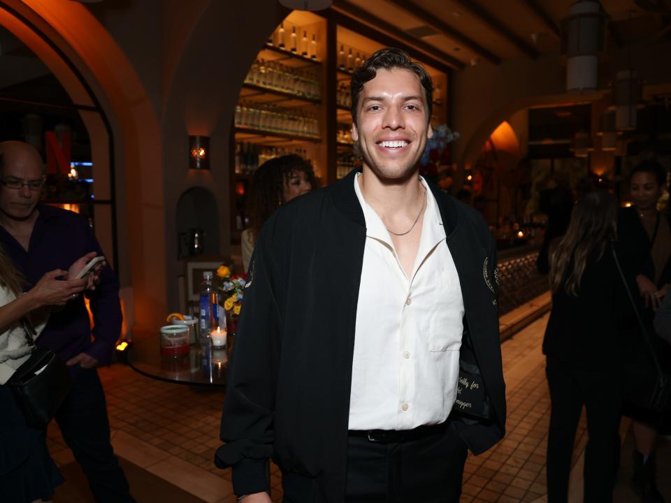 Joseph Baena at the premiere of "Fubar" held at The Grove on May 22, 2023 in Los Angeles, California